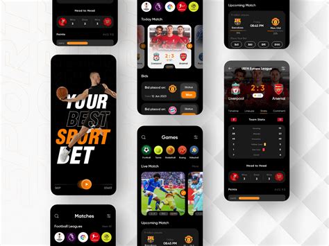 Betting App Design Projects :: Photos, videos, logos  .